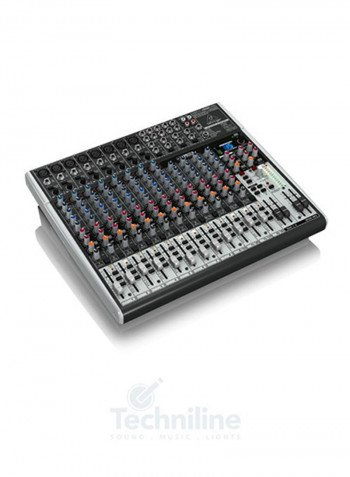 Premium 22-Input 2/2-Bus Mixer With Multi-FX Processor X2222USB Grey/Red/Blue