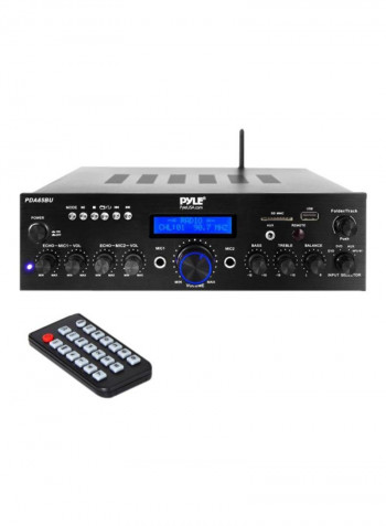 Wireless Bluetooth Power Amplifier System PDA65BU Black