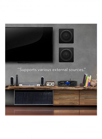 Wireless Bluetooth Power Amplifier System PDA65BU Black