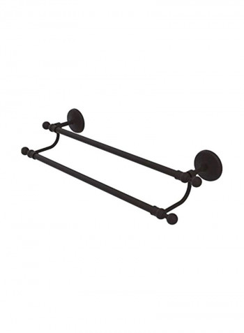 Monte Carlo Collection Double Towel Bar Brown 30inch