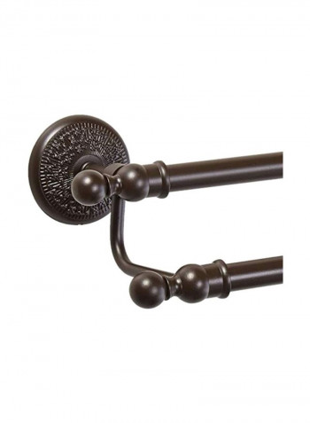 Monte Carlo Collection Double Towel Bar Brown 30inch