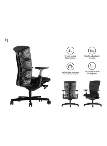 ICON Premium Ergonomic Office Chair Black