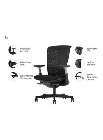 ICON Premium Ergonomic Office Chair Black