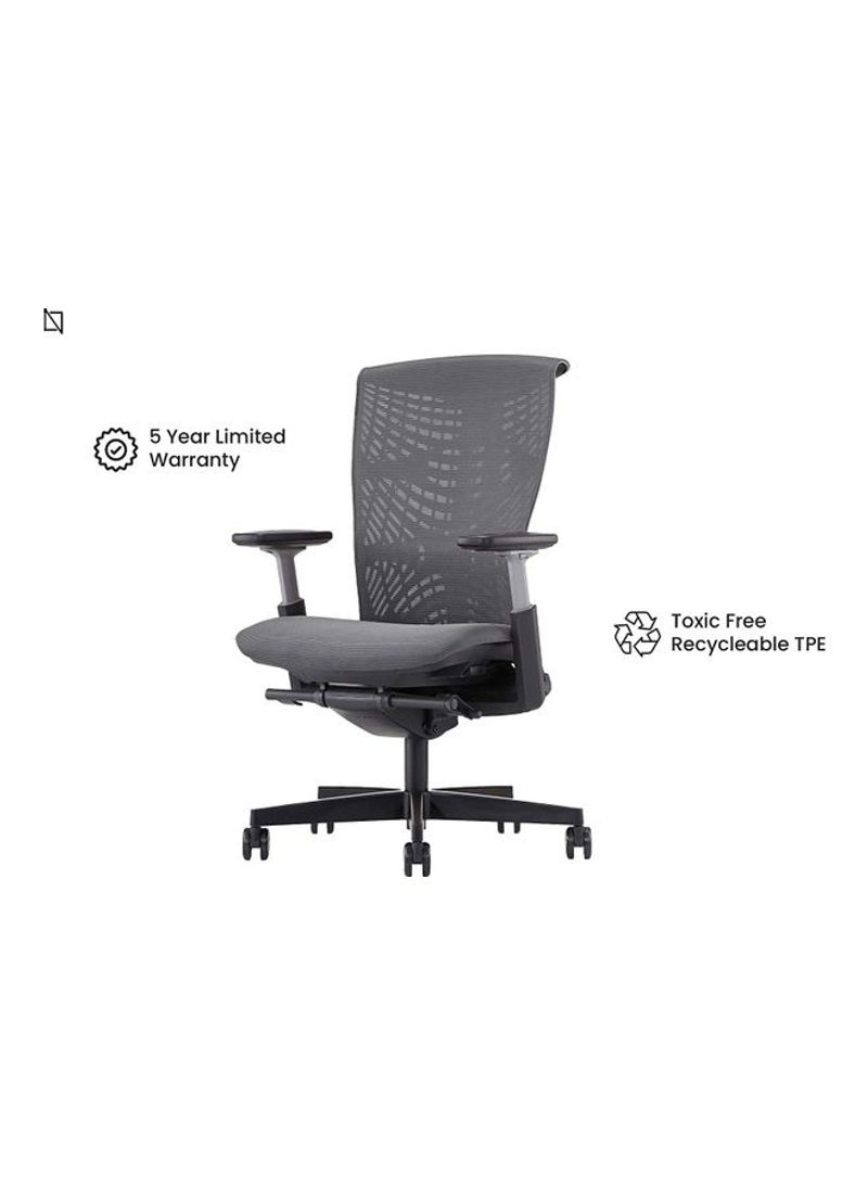 ICON Premium Ergonomic Office Chair Grey Mesh