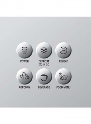 The Compact Wave Soft Close Microwave 25 l 900 W BMO650SIL Silver