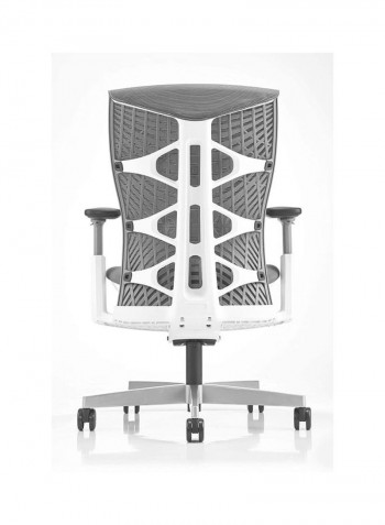 ICON Premium Ergonomic Office Chair White/Grey