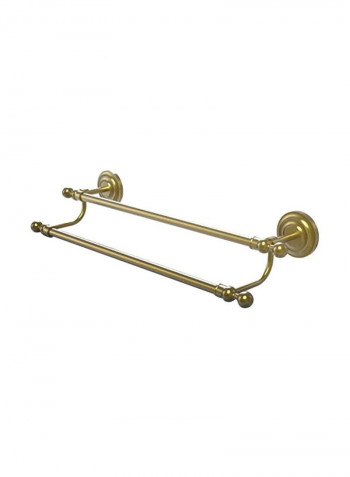 Que New Collection Double Towel Bar Gold 36inch