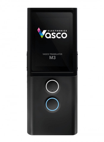 Wireless M3 Voice Translator Black