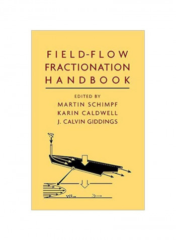 Field-flow Fractionation Handbook Hardcover