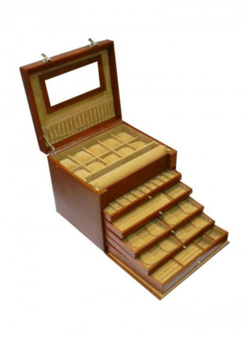 Genuine Leather Jumbo Jewellery Box