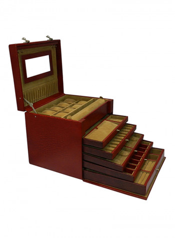 Genuine Leather Jumbo Jewellery Box