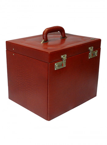 Genuine Leather Jumbo Jewellery Box