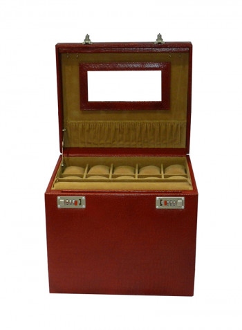 Genuine Leather Jumbo Jewellery Box