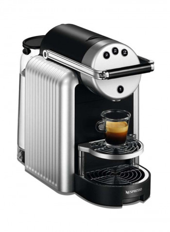 Zenius Coffee Machine ZN100EUR1 أسود/ فضي