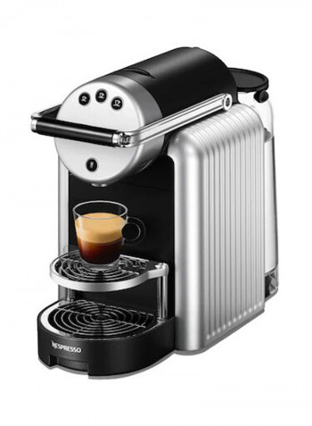 Zenius Coffee Machine ZN100EUR1 أسود/ فضي