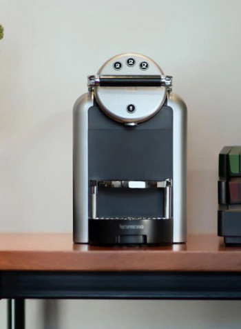 Zenius Coffee Machine ZN100EUR1 أسود/ فضي