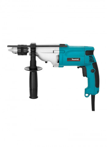 PT Makita Drill Machine 20mm 800W HP2000 Blue/Silver/Black 20millimeter