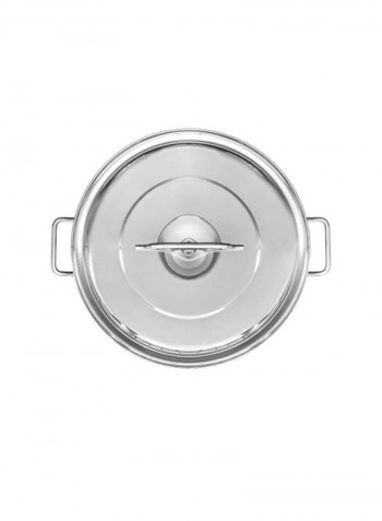 Stainless Steel Stock Pot Kettle Silver 20x20x21inch