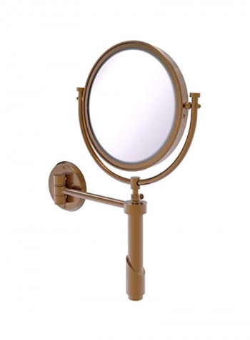 Tribecca Collection Wall Mounted Mirror Brushed Bronze 11x8x15inch