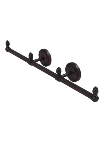 Prestige Regal Collection Three Arm Towel Holder Brown 22.5x3.3x3.5inch