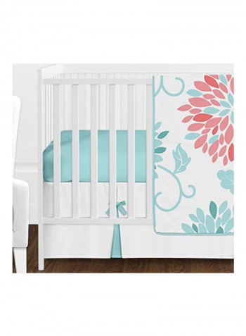 11-Piece Floral Modern Crib Bedding Set