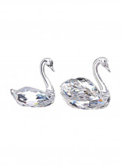 2-Piece Crystal Swan Set Clear 2.8x2x5.8inch reviews 2-Piece Crystal Swan Set Clear 2.8x2x5.8inch