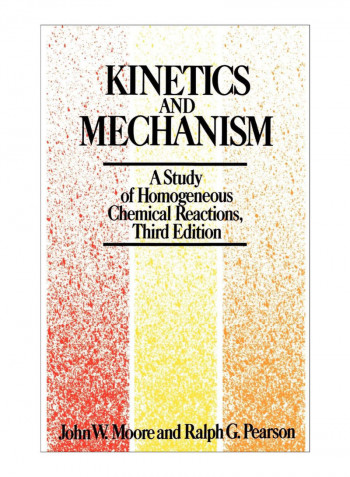 Kinetics And Mechanism Hardcover