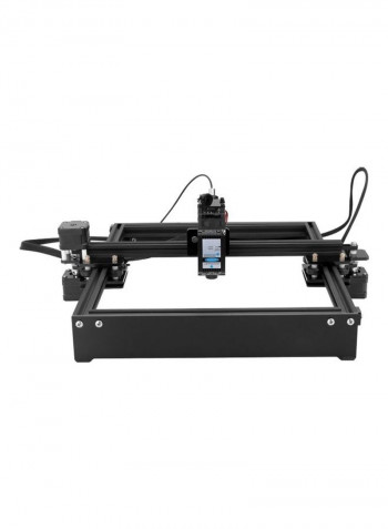 12V Desktop Single Arm Engraver Kit with Accessories Black