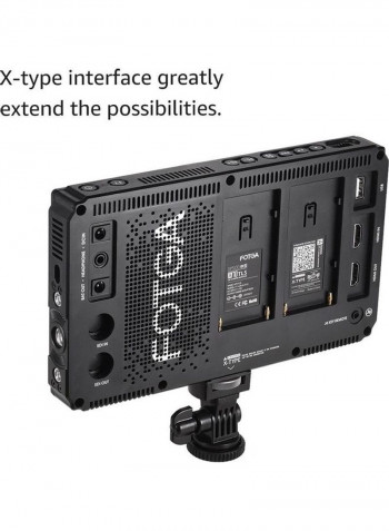 7 Inch FHD Video On-camera Field Monitor Black