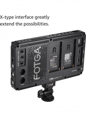 7 Inch FHD Video On-camera Field Monitor أسود