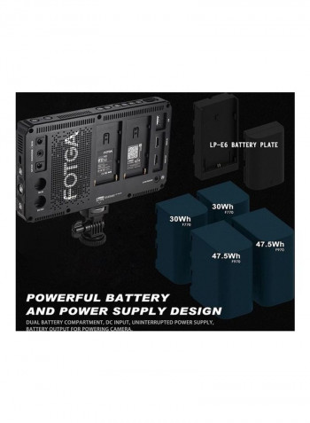 7 Inch FHD Video On-camera Field Monitor أسود