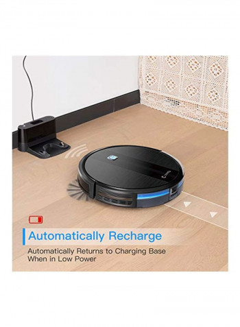 Robotic Vacuum Cleaner With Remote Control 30W 0.55 l 30 W 16009099 Black