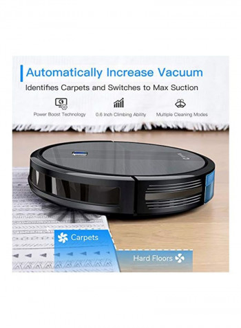 Robotic Vacuum Cleaner With Remote Control 30W 0.55 l 30 W 16009099 Black