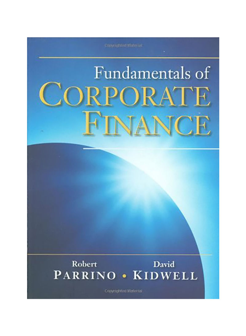 Fundamentals Of Corporate Finance Hardcover