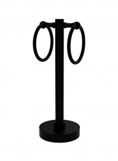 2-Ring Towel Holder Stand Matte Black reviews 2-Ring Towel Holder Stand Matte Black