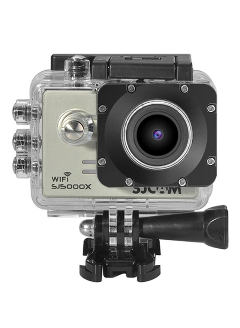SJ5000X Elite Wi-Fi 12MP 4K HD Sports And Action Camera Grey With Protective Case