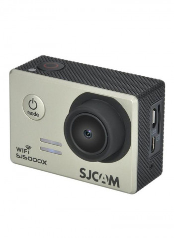 SJ5000X Elite Wi-Fi 12MP 4K HD Sports And Action Camera Grey With Protective Case
