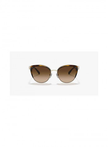 Women's Aviator Full-Rimmed Sunglasses - Lens Size: 55 mm