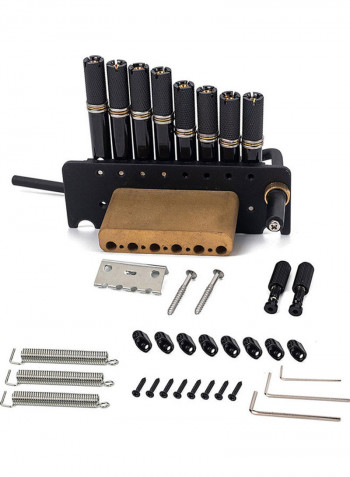 8-String Headless Guitar Bridge Tremolo System Set