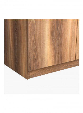 Nevada 3-Door Wardrobe Brown 55x202x134cm