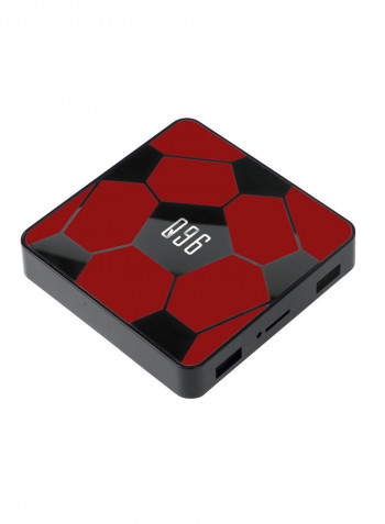 RK3229 Smart Android 9.0 TV Box Q96 Red/Black