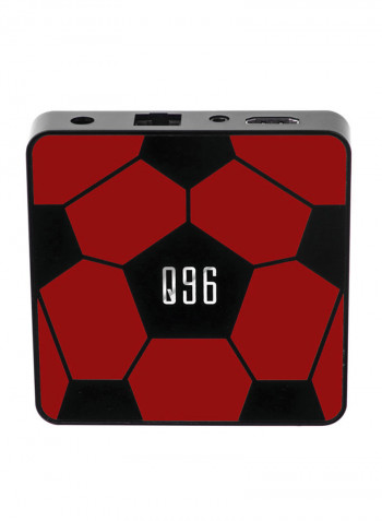 RK3229 Smart Android 9.0 TV Box Q96 Red/Black