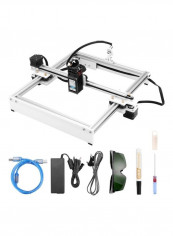 30W Desktop Single Arm Engraver Kit with Accessories Multicolour