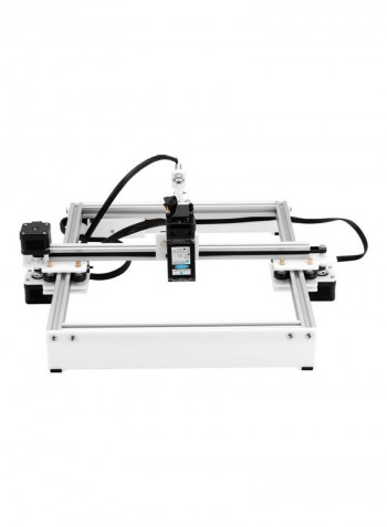 30W Desktop Single Arm Engraver Kit with Accessories Multicolour