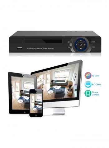 8-Channel Full HD Digital Video Recorder S3938US-1080P Black