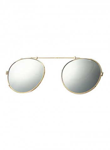 Oval Clip-On Sunglasses