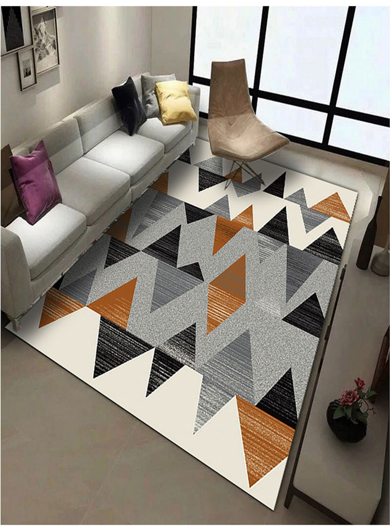 Printed Floor Mat Multicolour 200x300centimeter