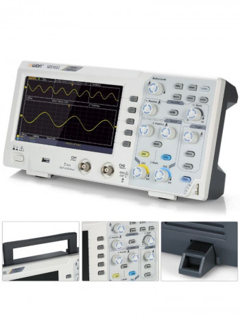 2-Channel Economical Oscilloscope White