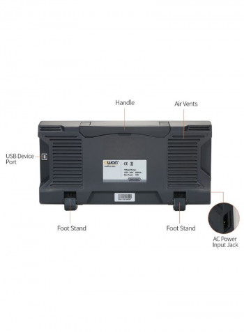 2-Channel Economical Oscilloscope White