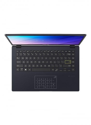 E410MA-EB009T Laptop With 14-Inch Display, Celeron N4020 Processor/4GB RAM/128GB SSD/Intel UHD Graphics 600 Peacock Blue